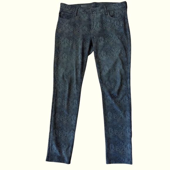 Kut from the Kloth Pants - 🌴 Kut From the Kloth Diana Skinny Snakeskin Print Pant - Tall Oversized 14 EUC